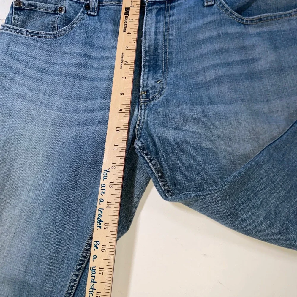 Signature by Levi Strauss Mens 561 Relaxed Straight Leg Blue Jeans 39x31.5